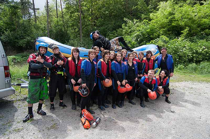 Rafting auf dem Inn