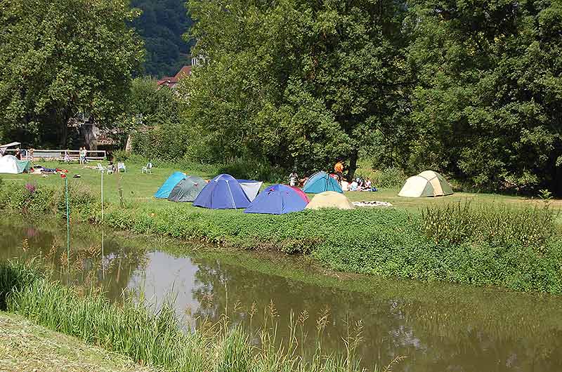Camping Schulklasse Altmühl