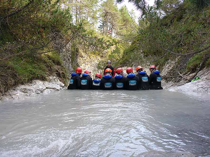 Canyoning in der Rosengartenschlucht