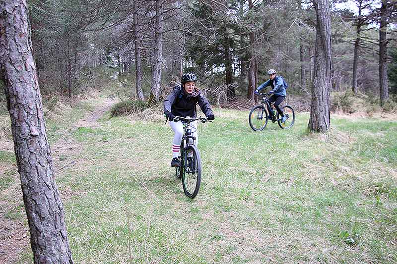 Mountainbiking Schule