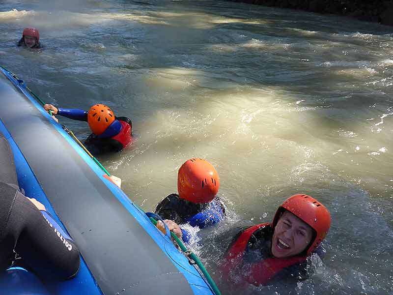 Rafting für Schulklassen