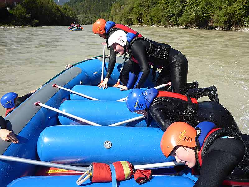 Rafting Vorbereitungstour