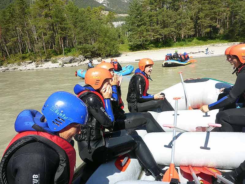 Rafting Imster Schlucht