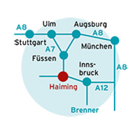 Region Imst - Zentral Füssen, Innsbruck, dem Pitztal und dem Ötztal